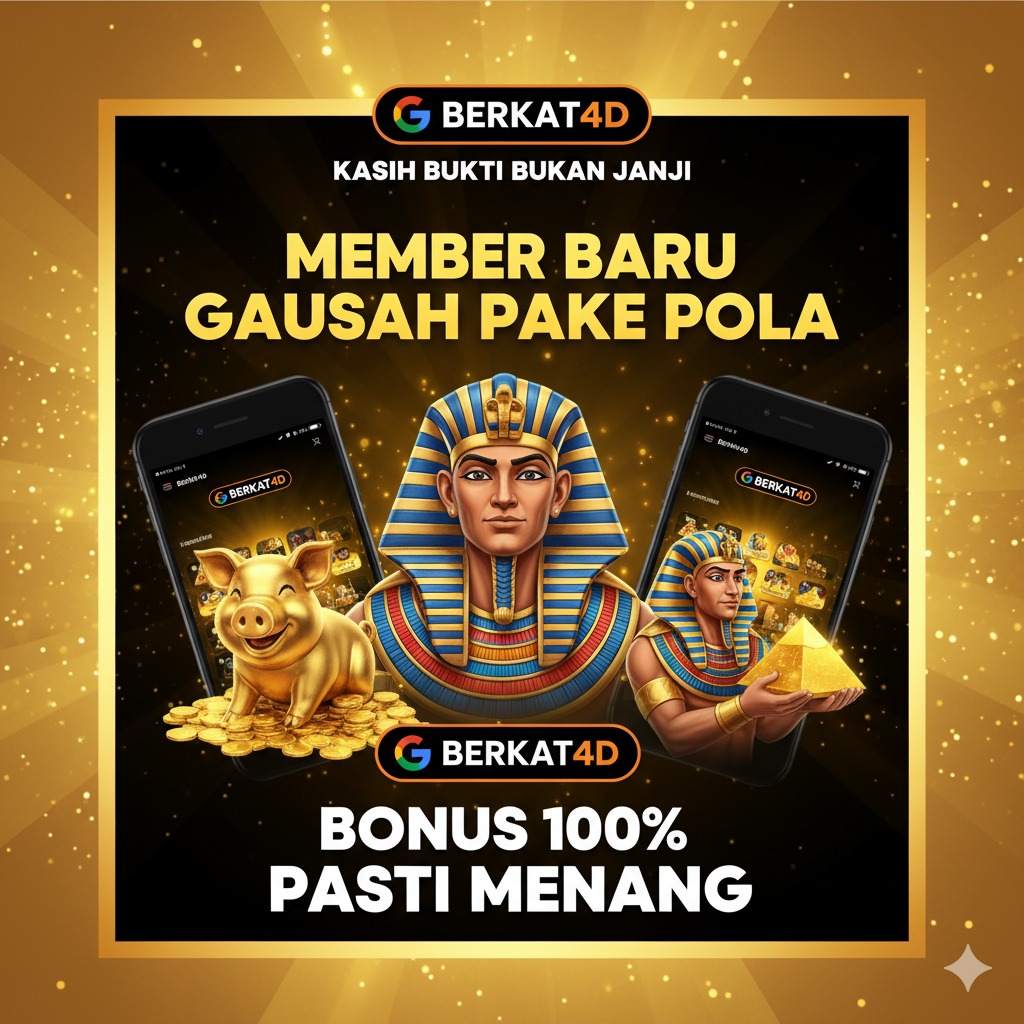 Berkat4d | Loginan Slot Gacor Terbaru #1 Di Indonesia, Terpercaya 100% Hari Ini !